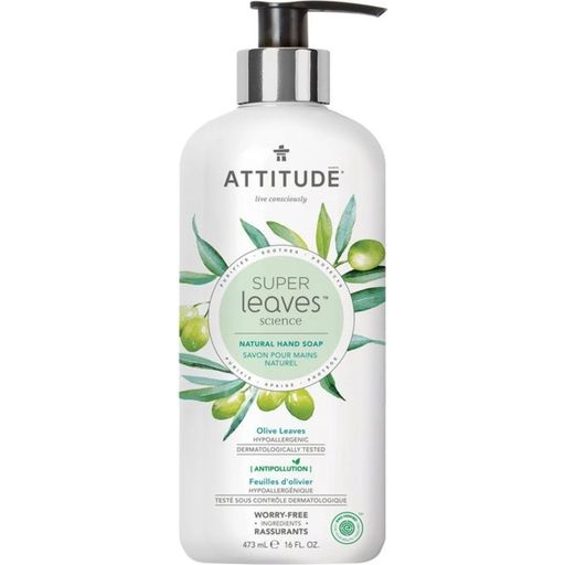 Attitude Super Leaves käsisaippua oliivi - 473 ml