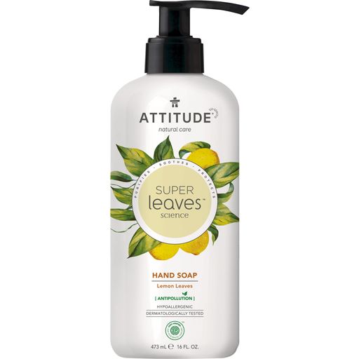 Attitude Super Leaves Lemon Leaves kézszappan - 473 ml