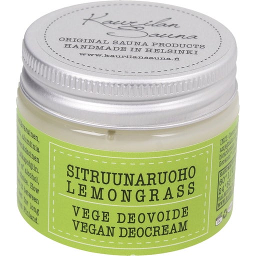 Kaurilan Sauna Vegan Deo Cream - Lemongrass