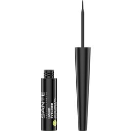 SANTE Naturkosmetik Liquid Eyeliner  - 01 Black
