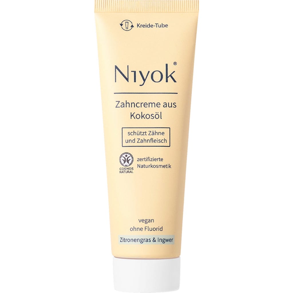 Niyok Lemongrass & Ginger Toothpaste, 75 ml - Ecco Verde Online Shop