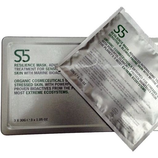S5 Skincare Resilience Mask Box