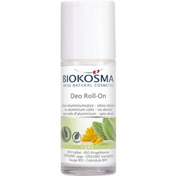BIOKOSMA Deo Roll-On Salvia Bio e Calendula Bio - 50 ml