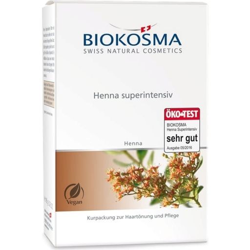 BIOKOSMA Super intenzívna henna - 100 g