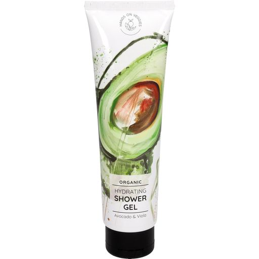 Organic Hydrating Shower Gel Avocado & Viola - 150 ml