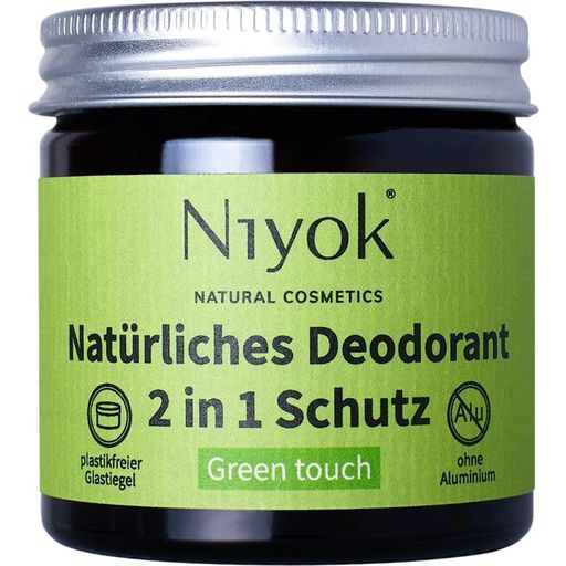 Niyok Dezodorant w kremie Green Touch - 40 ml