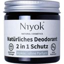 Niyok Parfumvrije Coconut Deodorant Cream - 40 ml