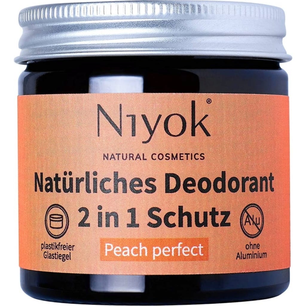 Niyok Peach Perfect 2-in-1 Deodorant & Antiperspirant, 40 ml