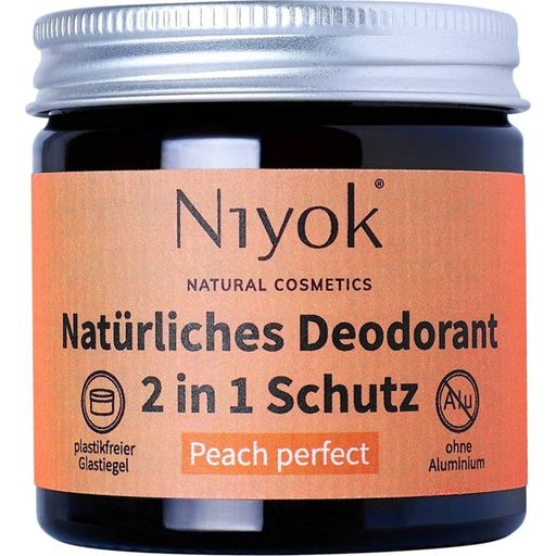 Niyok Kremen dezodorant "Peach Perfect" - 40 ml