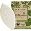 LOGONA Shampoing Solide Chanvre Bio & Ortie Bio - 60 g