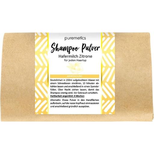 puremetics Kauramaito-sitruuna shampoojauhe - 50 g