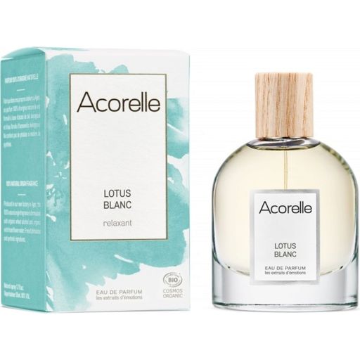 Acorelle Bio Eau de Parfum Lotus Blanc - Spray 50 ml