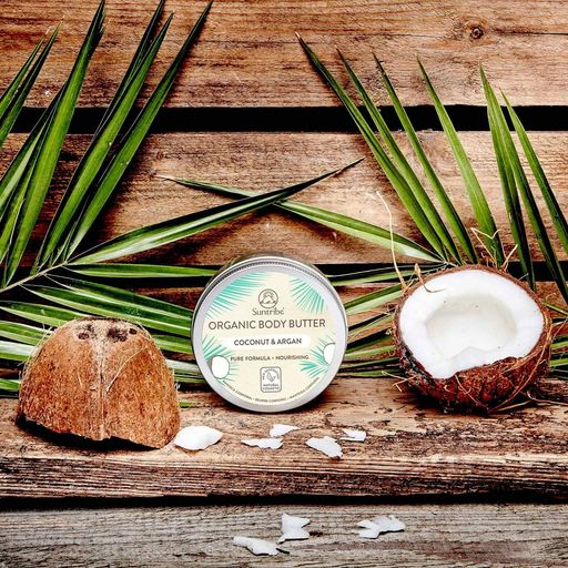 Suntribe Organic Body Butter Coconut & Argan - 150 мл