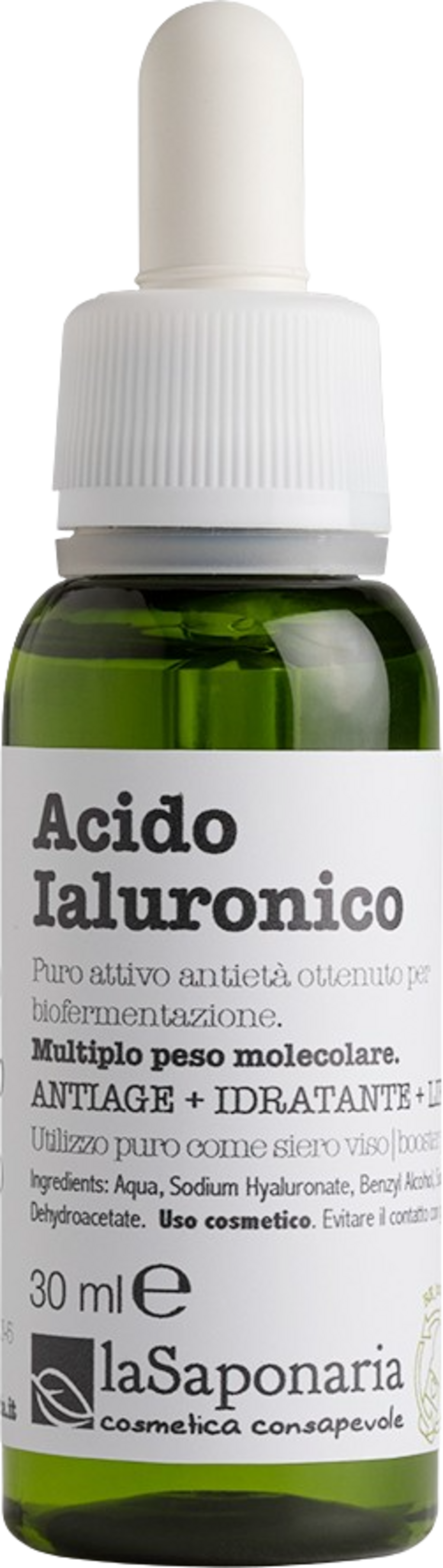 Attivi Puri Hyaluronic Acid in various molecular weights - 30 ml