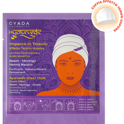 Gyada Cosmetics Hyalurvedic Purifying Hair Sheet Mask