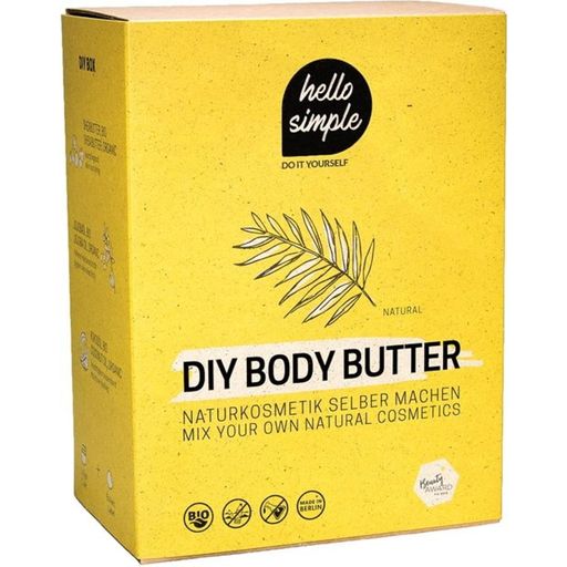 hello simple DIY Body Butter Box - Natural (ohne Duft)