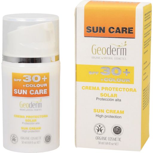 Geoderm Sun Cream SPF 30+ Colour - 50 ml
