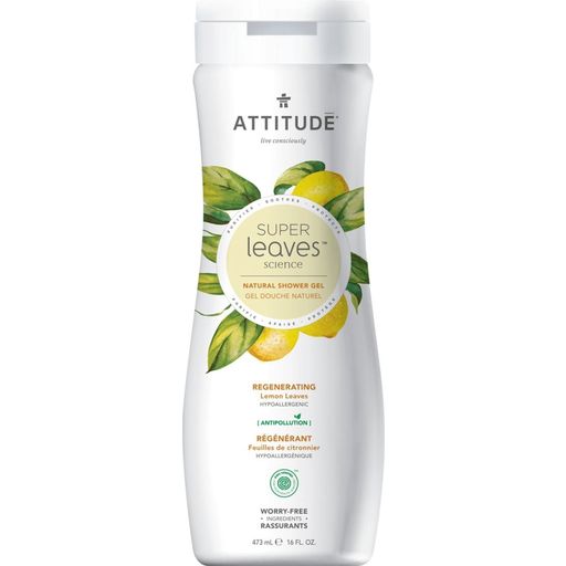 ATTITUDE Shower Gel Lemon Leaves Super Leaves - 473 ml