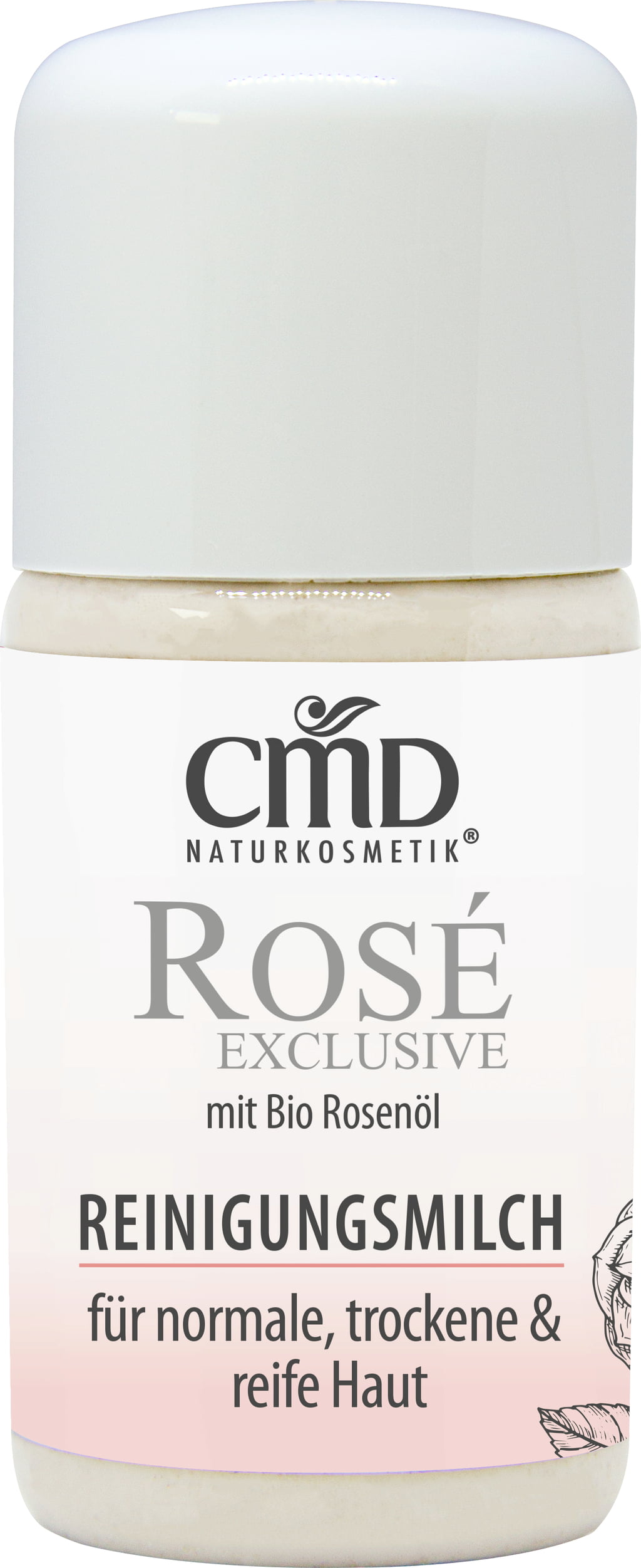 CMD Naturkosmetik Rosé Exclusive Reinigungsmilch - 30 ml