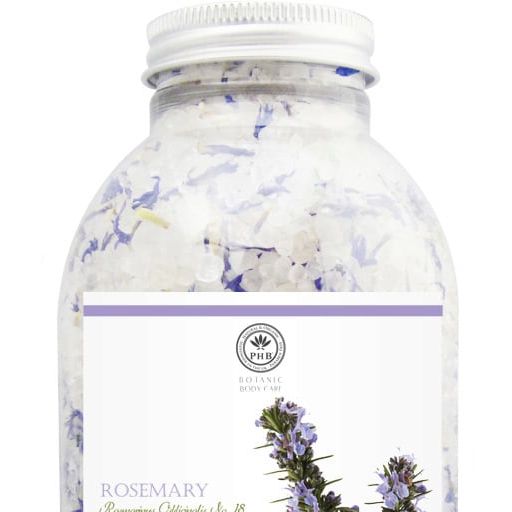Restoring Bath Salts with Rosemary & Cornflower
