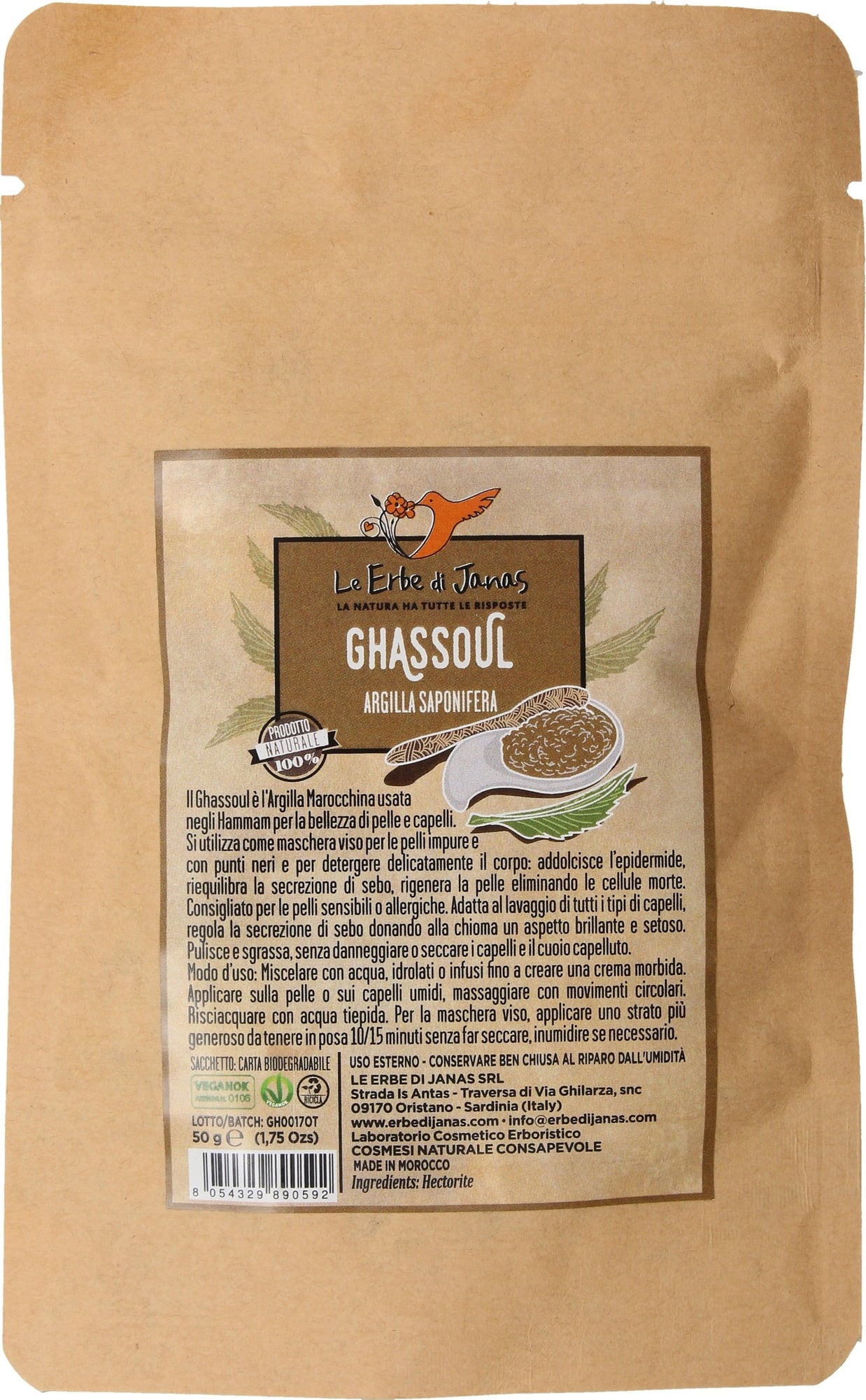 Lavaerde (Ghassoul), 50 g