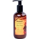 Liquid African Black Soap Unscented -hajusteeton musta saippua - 250 ml