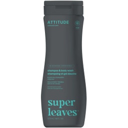 Shampoing-Douche 2 en 1 Cuir Chevelu MEN - Super Leaves - 473 ml