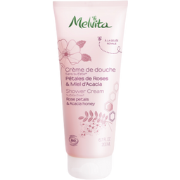Melvita Rose Petals & Acacia Honey Shower Cream - 200 ml