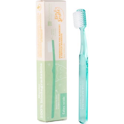 La Saponaria Kids Toothbrush - Green 