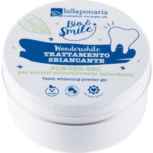 La Saponaria WonderWhite Aufhellendes Zahnpulver-Gel - 50 g