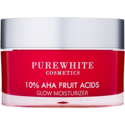 Pure White Cosmetics 10% AHA Fruit Acids Glow vlažilna krema - 50 ml