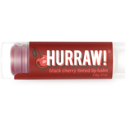 HURRAW! Black Cherry Lip Balm - 4,80 g