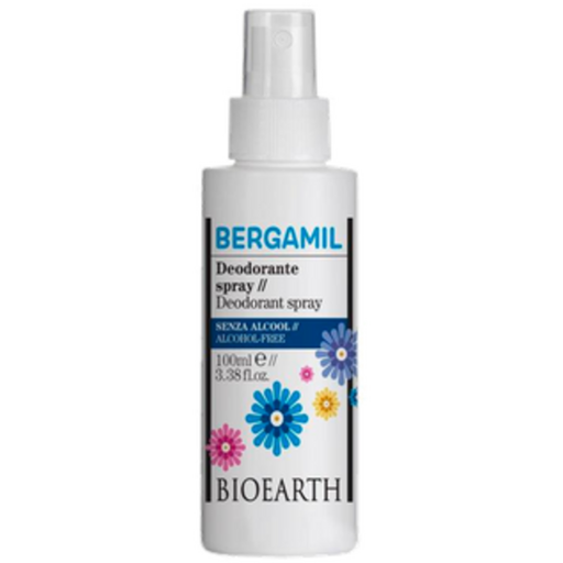 bioearth Déodorant Bergamil - 100 ml Spray