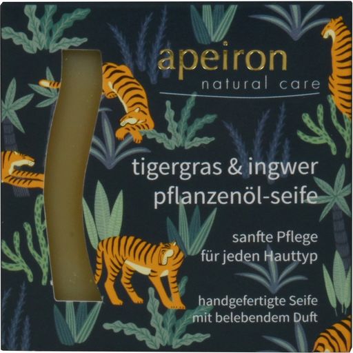 Apeiron Pflanzenölseife Tigergras & Ingwer - 100 g