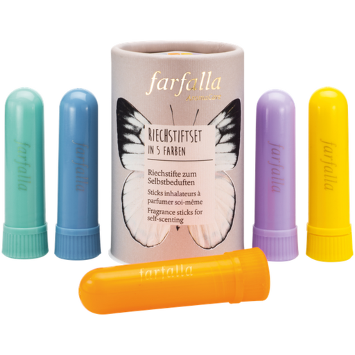 farfalla Set Sticks Inhalateurs en 5 Couleurs - 1 kit