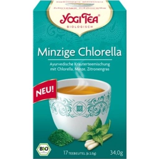 Yogi Tea Bio Minty Chlorella - 17 sáčků