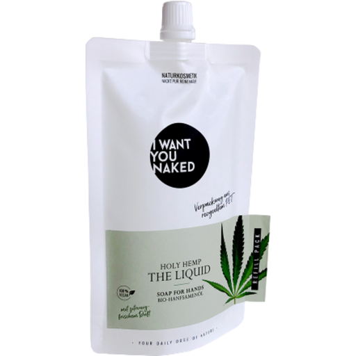 I WANT YOU NAKED Holy Hemp The Liquid Soap For Hands - 250 ml Refill 