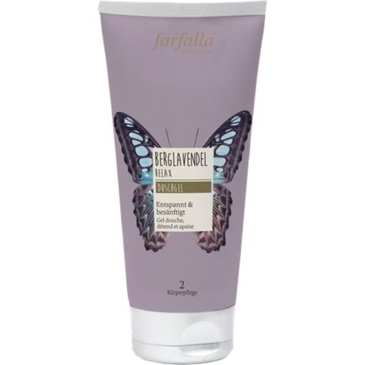Farfalla Wild Mountain Lavender Relax - Douchegel - 200 ml