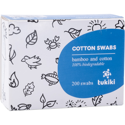 Tukiki Cotton Swabs - 200 Pcs