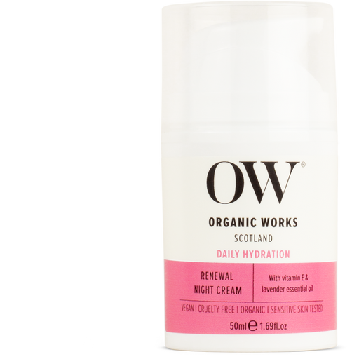 Organic Works Renewal éjszakai krém - 50 ml