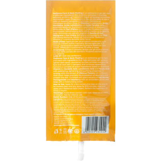 GYADA Cosmetics Radiance Peeling voor Gezicht en Hals - 25 ml