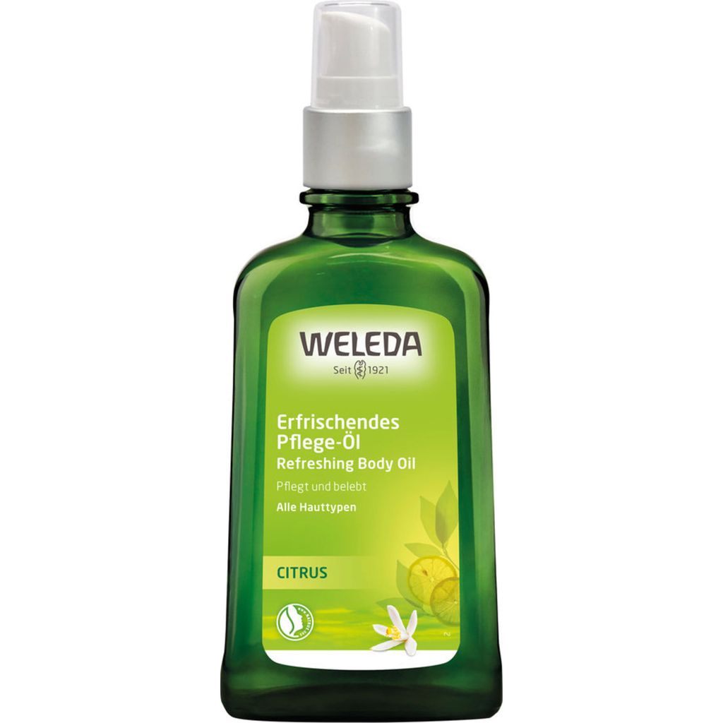 Weleda Citrus Refreshing Body Oil, 100 ml - Ecco Verde Online Shop