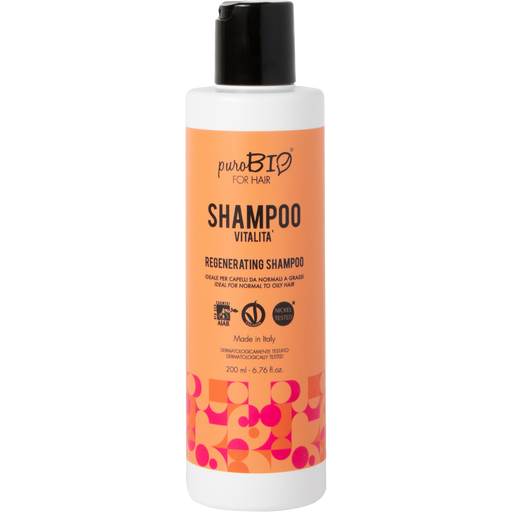 puroBIO cosmetics FOR HAIR Regenerating Shampoo - 200 ml