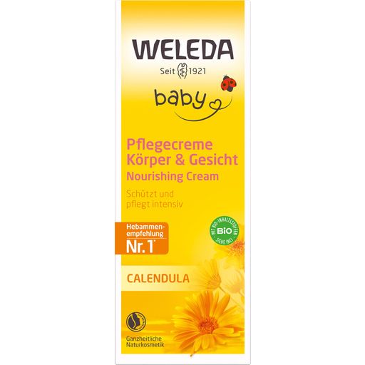 Weleda Calendula kropps- & ansiktsvårdskräm - 75 ml