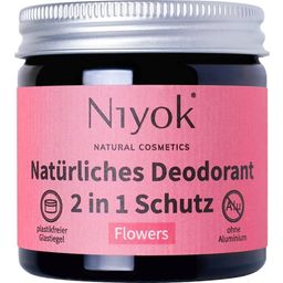 Niyok Flowers Deodorant Cream - 40 ml