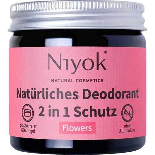 Niyok Flowers dezodorkrém - 40 ml