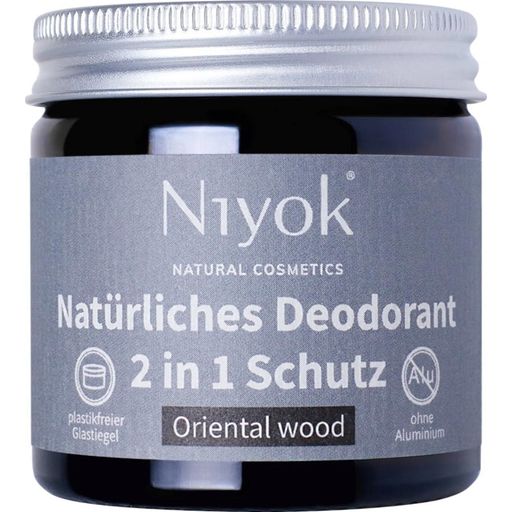 Niyok Crème Déodorante "Oriental Wood" - 40 ml