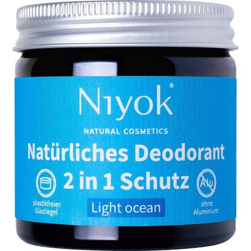 Niyok Dezodorant w kremie Light Ocean - 40 ml