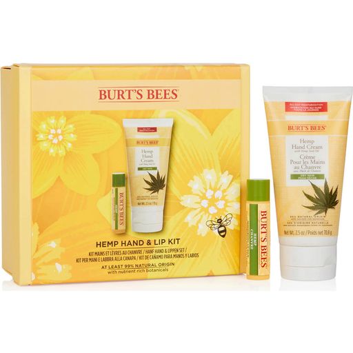 Burt's Bees Hemp Hand & Lip Kit - 1 set