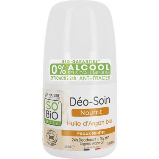 LÉA NATURE SO BiO étic Roll-On deodorant s arganovým olejem - 50 ml
